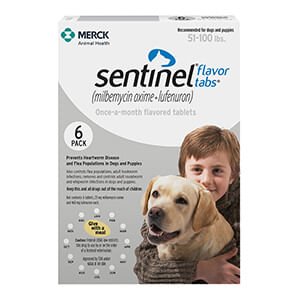 Rx Sentinel® Flavor Tabs® for Dogs, Oral — Lambert Vet Supplies