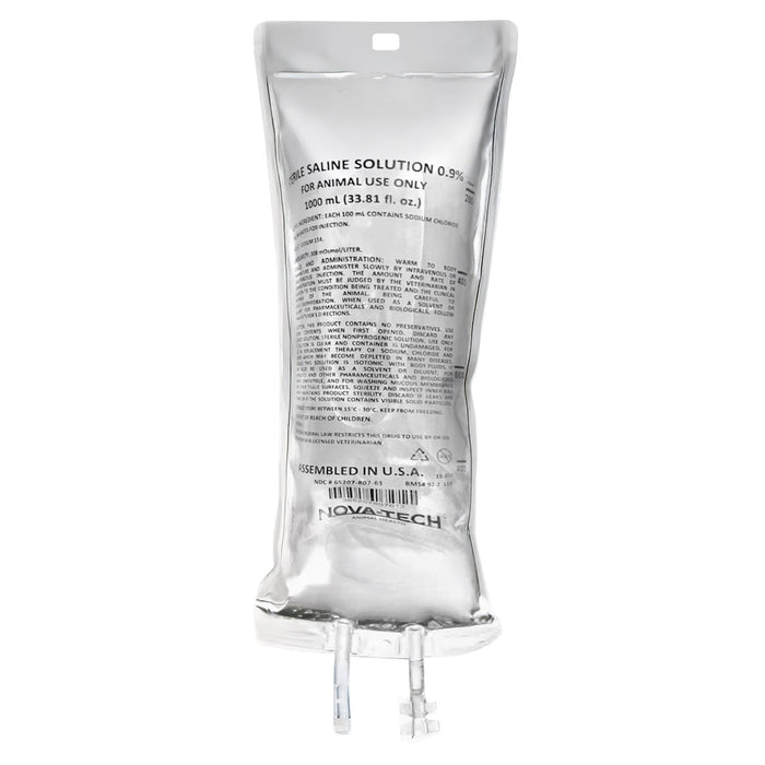 Rx Sodium Chloride Injection 0.9% x 1000ml bag - 012007-1000ML - 1