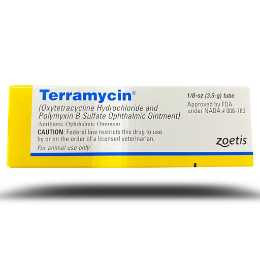 Rx Terramycin Eye Ointment, 1/8 oz - 012ZOE-0474 - 1