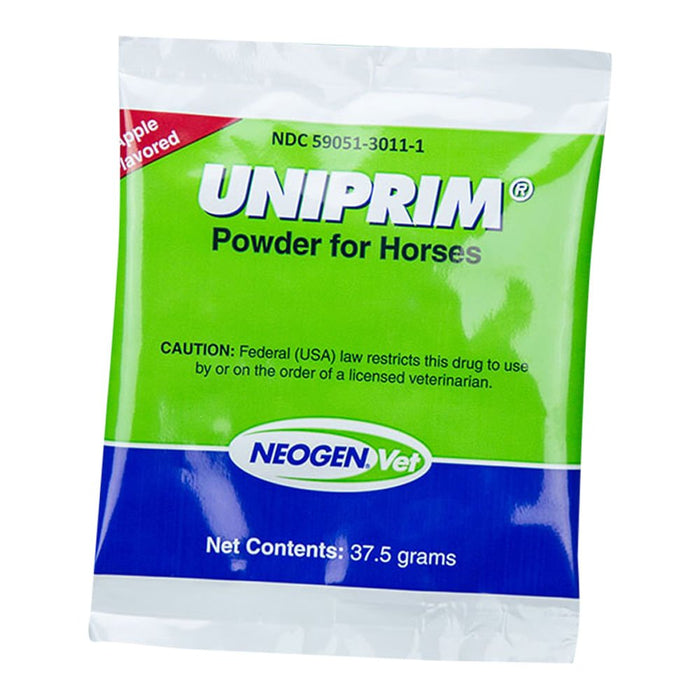 Rx Uniprim Powder for Horses - 012MPI01-375AP - 37.5 gm - Apple - 2