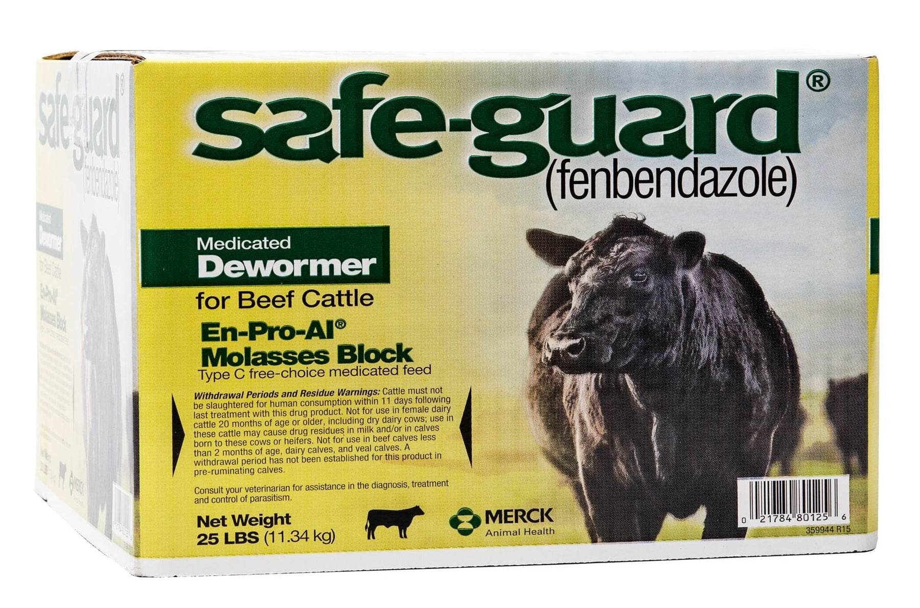 Safe-Guard Cattle Dewormer Block (Fenbendazole) — Lambert Vet Supplies