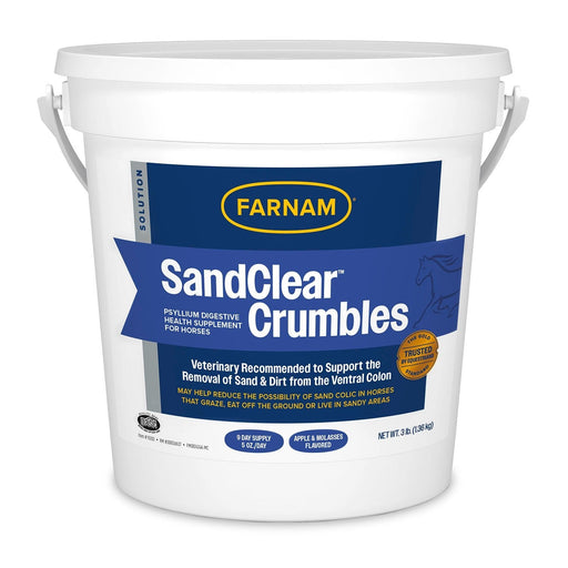 SandClear Natural Psyllium Crumbles - FASL - 3 lbs - 1