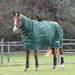 Saxon Defiant 1200 Denier Combo Neck Heavy - Weight Turnout Blanket for Horses, 300g - Waterproof & Insulated - KOEAN - Green - 66" - 300 g - 1