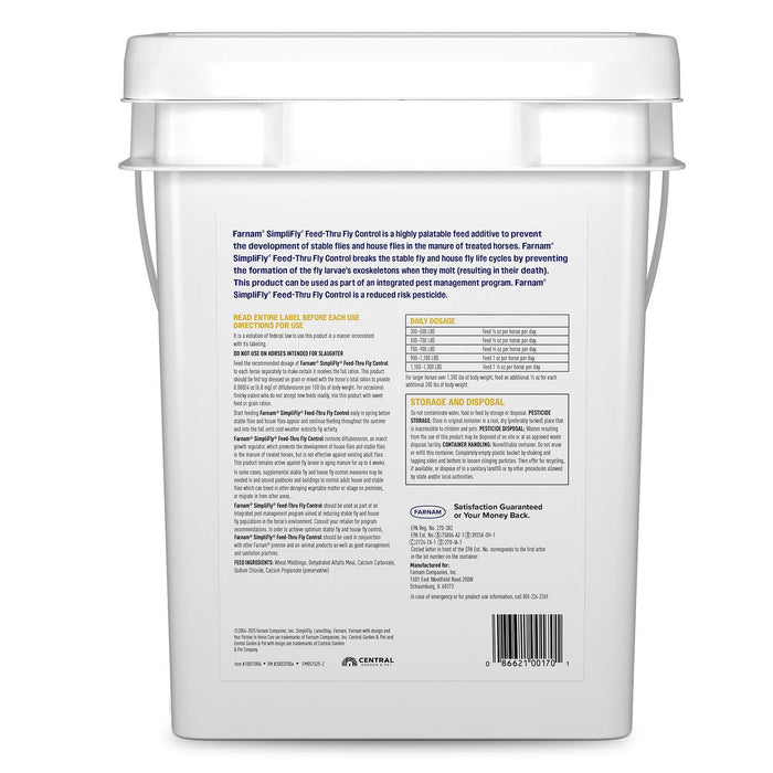 SimpliFly Feed - Thru Fly Control - FA3C - 20 lbs - 7