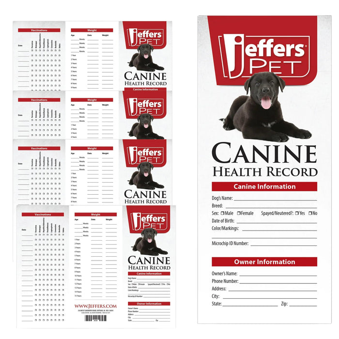 Jeffers Dog Health Record