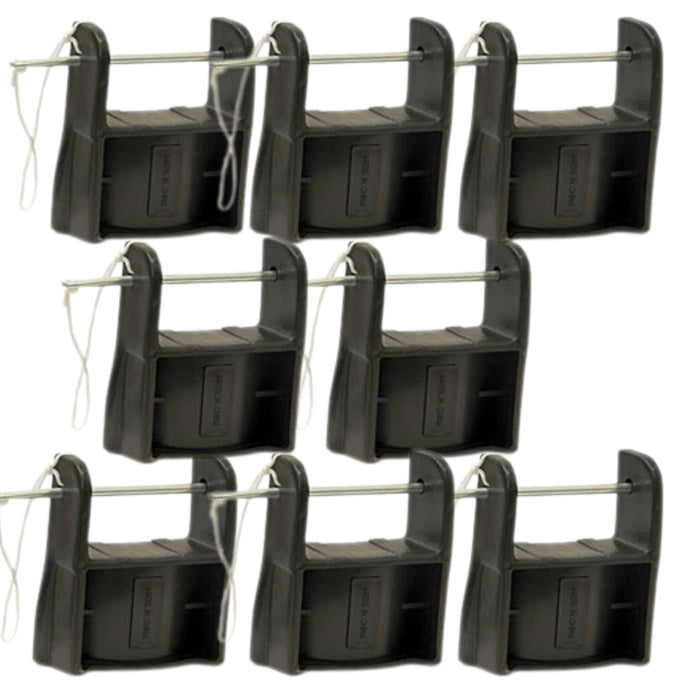 Jeffers Metal Horse Jump Cups, Pair