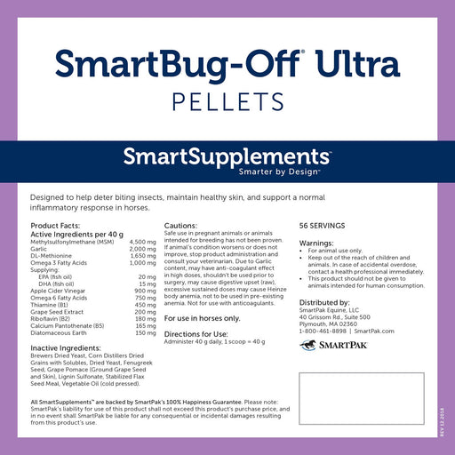 SmartEquine SmartBug - Off Ultra Pellets - SMAX - 5 lbs - 2