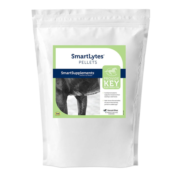 SmartEquine SmartLytes Electrolyte Pellets for Horses - SMADN - 7.5 LB - 1
