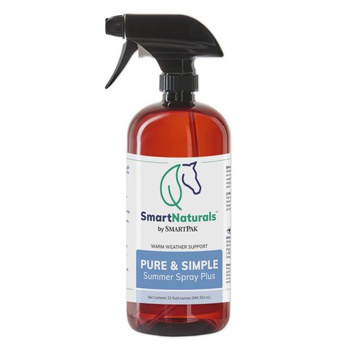 SmartEquine SmartNaturals Pure & Simple Summer Insect Spray Plus for Horses - SMAED - 32 oz Spray - 1