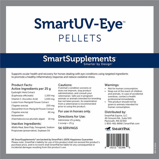 SmartEquine SmartUV - Eye® Pellets - SMAAU - 3.08 lb - 2