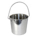 Stainless Steel Pail, Round with Rivets - 010LB-8362 - 2qt - 8