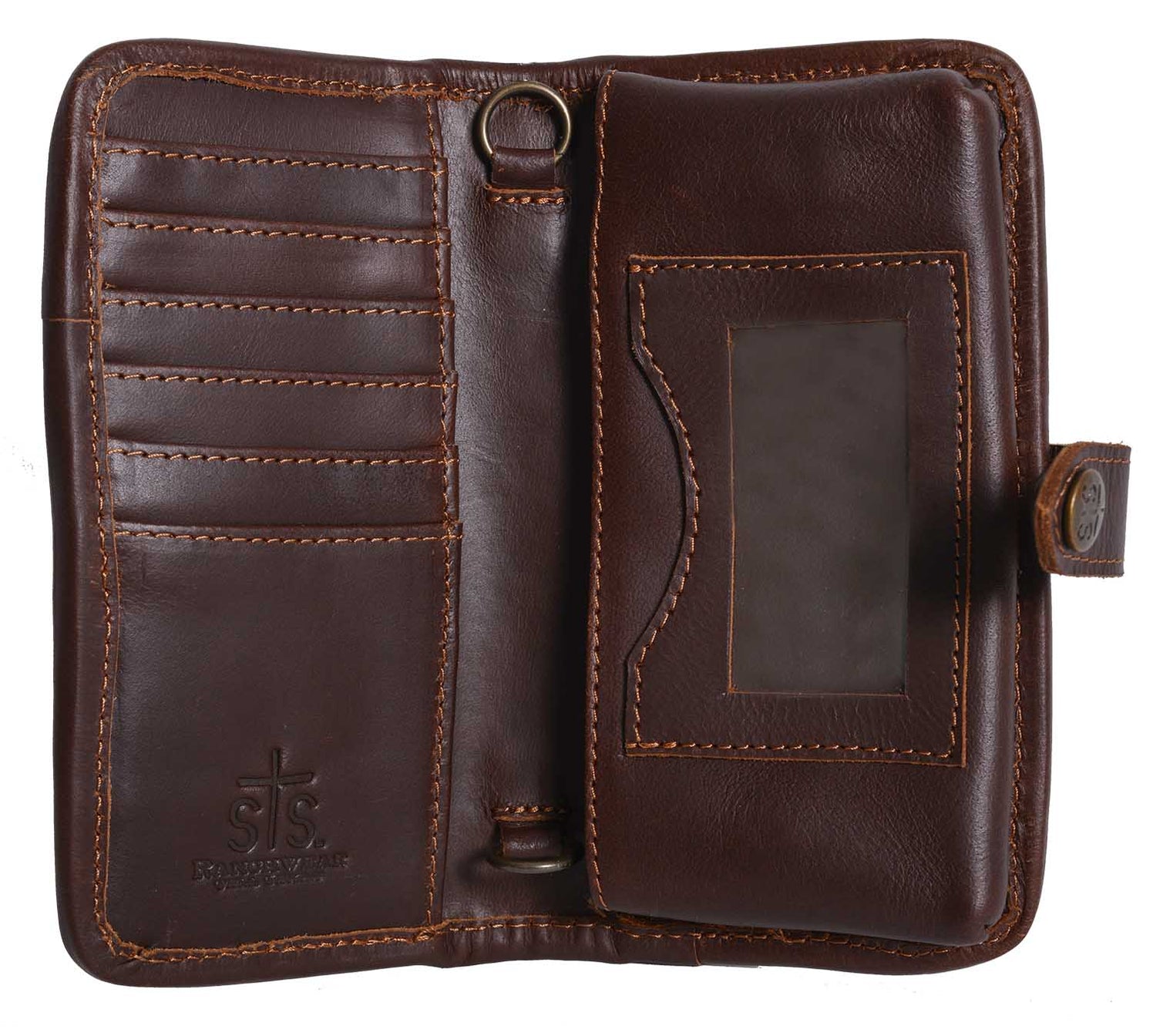 STS Ranchwear Basket Weave Bifold Crossbody — Lambert Vet Supplies