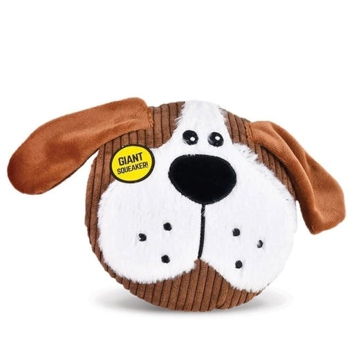 Sub - Woofers Stuffing - Free Flat Assorted Farm Animal Corduroy Dog Toy with Large Squeaker, Each - MRBI - Assorted - 1 Count - 2