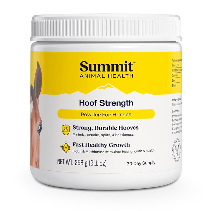 Summit Animal Health - Hoof Strength Powder for Horses, 9.1 oz - SAH1 - 9.1 oz - 30 Day Supply - 1