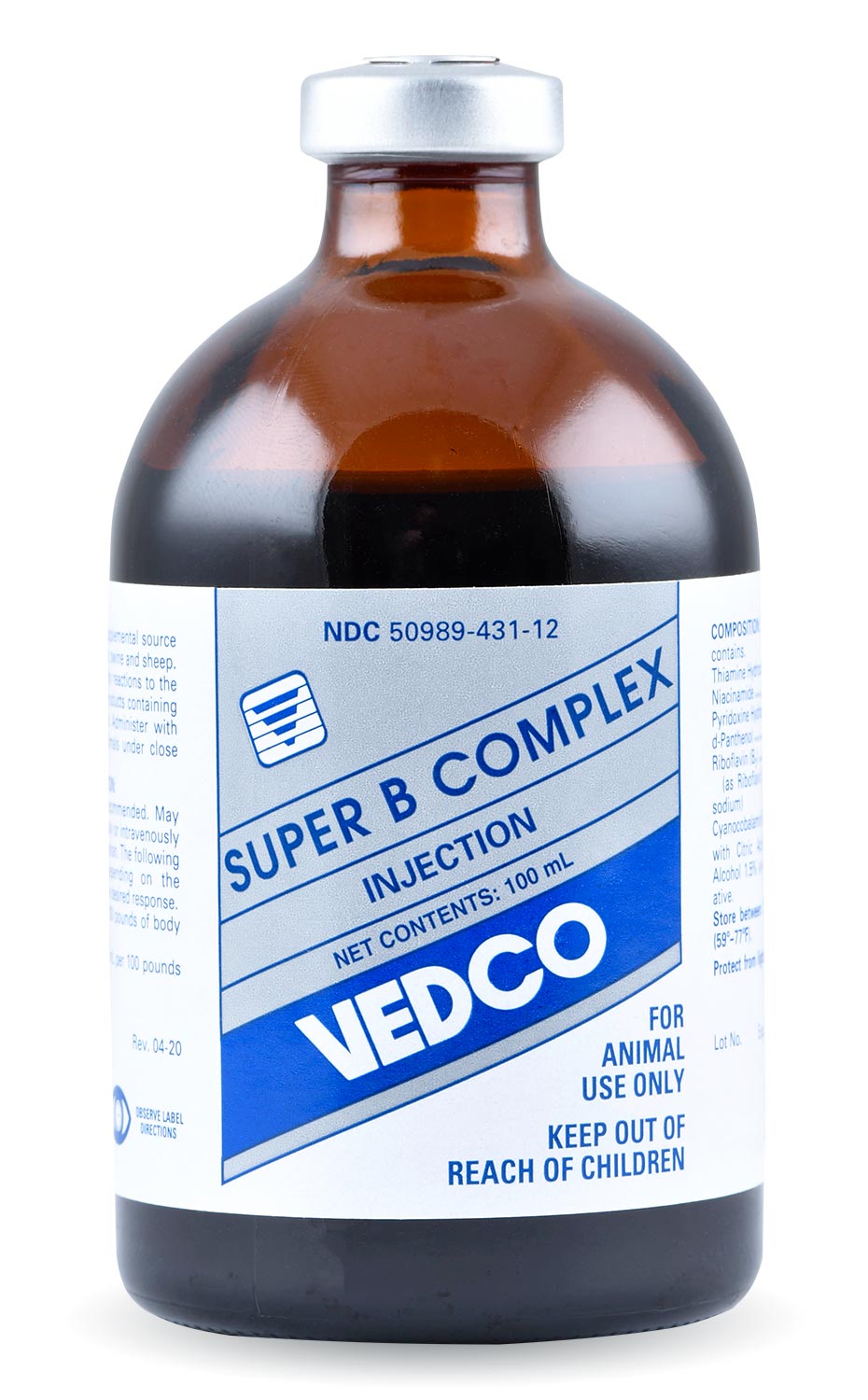 Max B Injection Super B Complex Injection for Swine, Cattle and Sheep — Lambert Vet ...