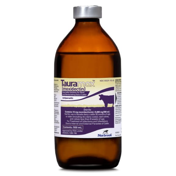 Tauramox (moxidectin) Injectable Solution for Beef and Non-lactating ...