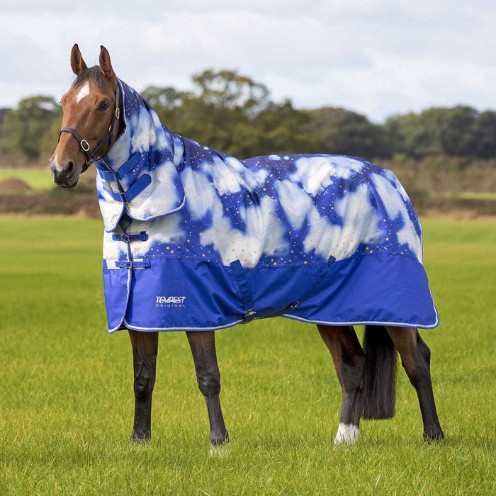 Tempest Original "Midnight Sky" Medium Weight Horse Turnout Blanket - SEP22U - 72 in - 3