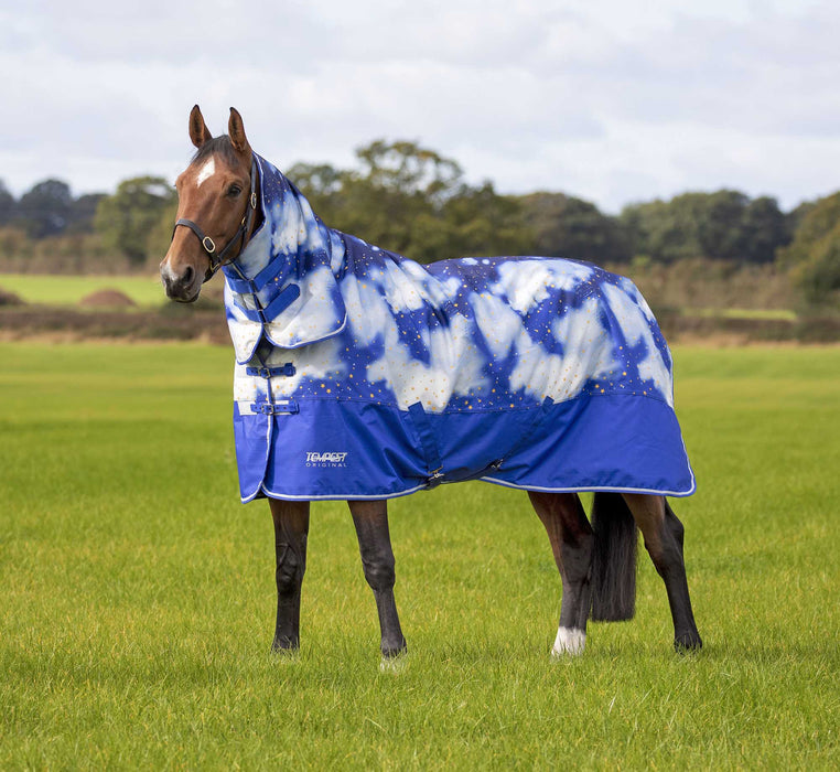Tempest Original "Midnight Sky" Medium Weight Horse Turnout Blanket - SEP22Z - 84 in - 2