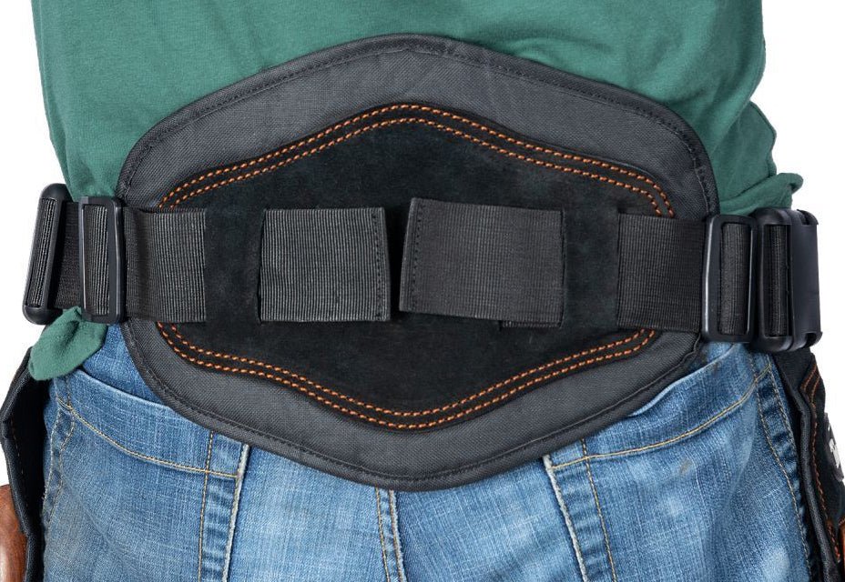 Tough1 Professional Farrier Apron with Padded Back Support - JTI3Y - Black - 2