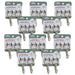 Tough1 Replacement Halter Snaps, Set of 2 - JTIA1S-10 - Nickel - 10 Count - 8
