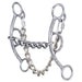 Tough1 Sweet Iron Chain Mouth Short Shank Gag Snaffle - JTIA6J - 1