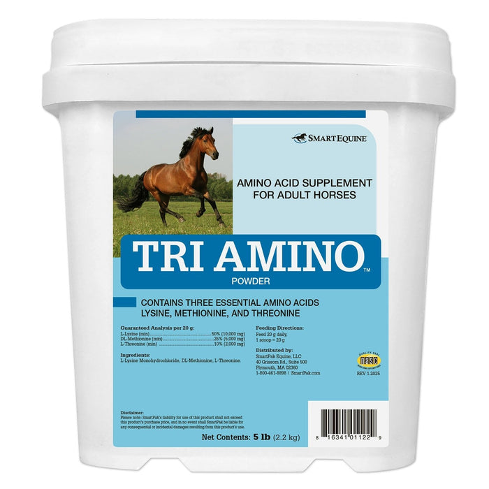 Tri - Amino Amino Acid Supplement for Horses, Powder - SMA1 - 5 lb - 5