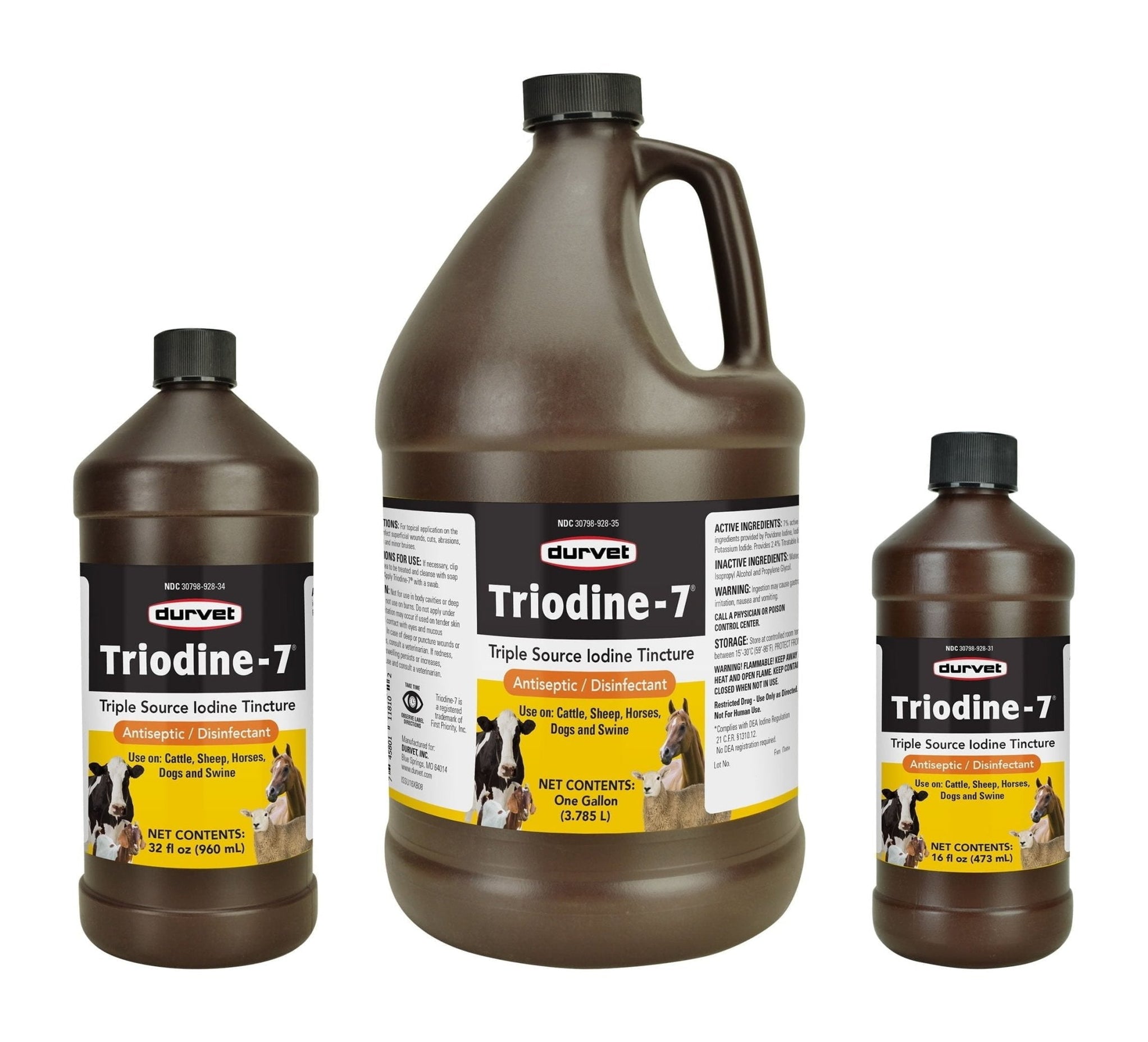 Durvet Triodine-7, 16 oz — Lambert Vet Supplies