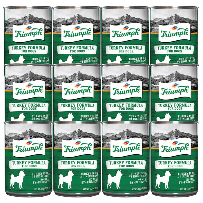 Triumph Dog Food, 13.2 oz - SUS3B-12PK - 13 oz - Turkey - 12 - 11
