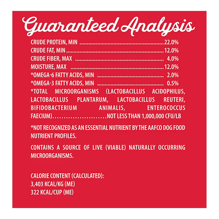 Triumph Wild Spirit Dry Dog Food Deboned Recipe, 30 lb - SUS2Z - 30 lb. - Beef - 3