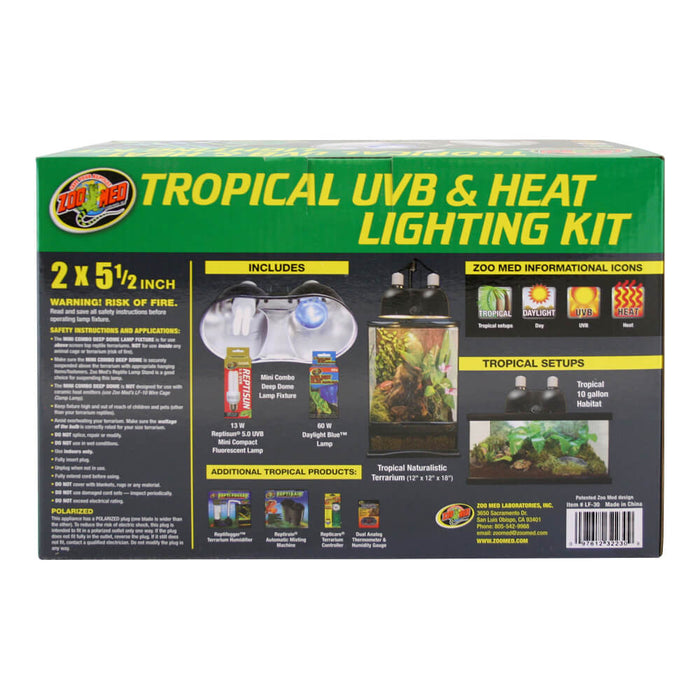 Tropical UVB and Heat Lighting Kit - Jeffers - Animal & Pet Supplies > Animal & Pet Supplies