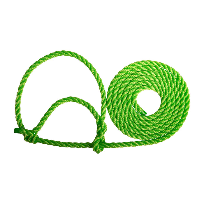 Troyer's Fully Adjustable Poly Heifer and Cow Halter - TYTA - Lime Green - 8