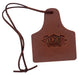 DISCONTINUED - Tucker Cattle Ear Tag Leather Air Freshener - RD1DL - Leather - 24