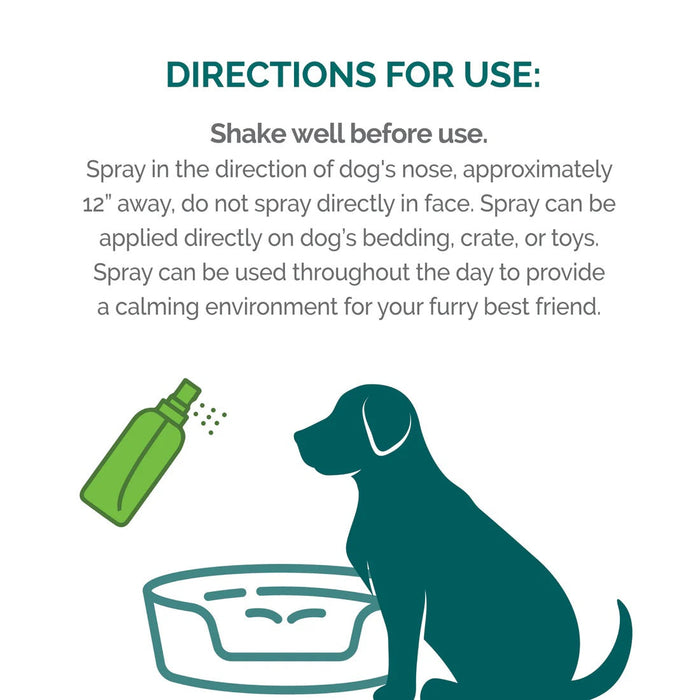 Vetality Harmony Pet Calming Spray for Dogs Size 1.62 FL OZ