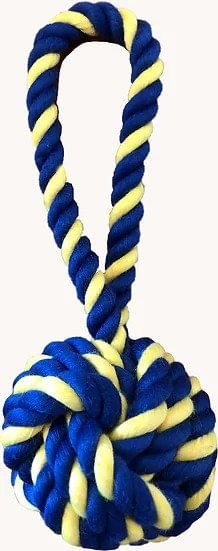 Twisted Chews, Mini Braided Monkey Fist Rope Pet Toy — Lambert Vet Supplies