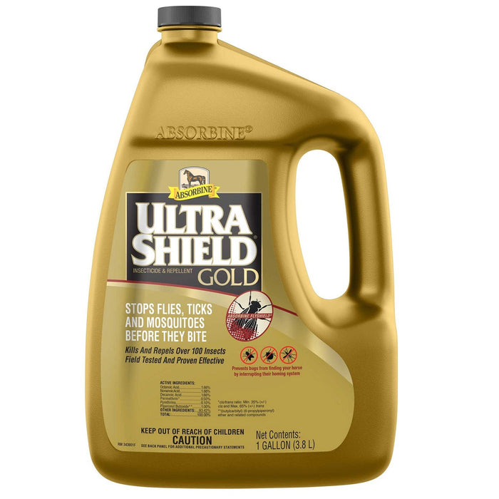 UltraShield® Gold Insecticide & Repellent - Y1VF - Gold - 128 oz - 1 - 1