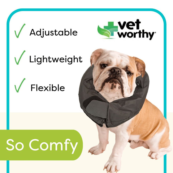 Volality Collars Vet Worthy Inflatable Dog Collar, Black, XS-XL — Lambert Vet Supplies