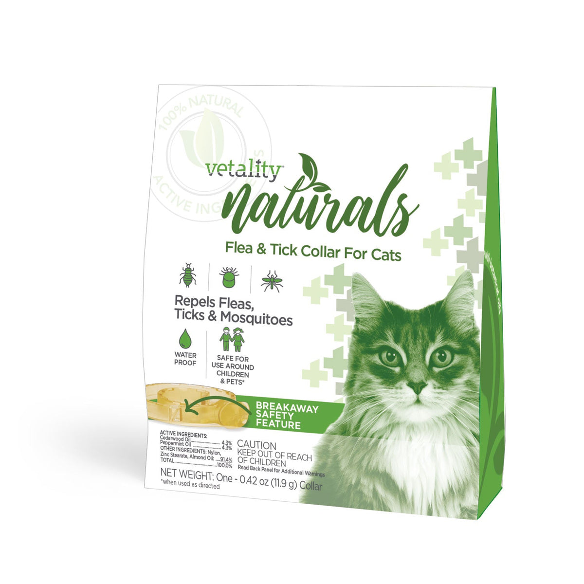Image result for Vetality Naturals Flea & Tick Collar for Cats , Multiple Sizes — Lambert Vet Supplies
