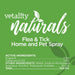Vetality Naturals Flea & Tick Home & Pet Spray for Dogs & Cats - TVB3P - 32 oz - 1 ct - 5