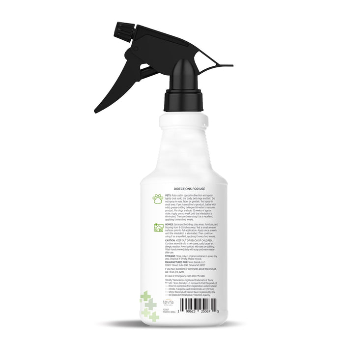 Vetality Naturals Flea & Tick Home & Pet Spray for Dogs & Cats - TVB3P - 32 oz - 1 ct - 2