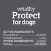 Vetality Protect Flea & Tick Monthly Topical for Dogs, 3 pk - TVB3B - 3 Pack (3 Month Supply) - 7 - 32 lbs - 5