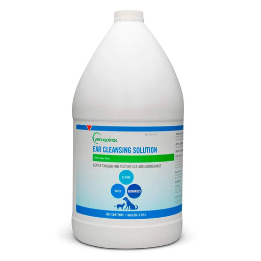 Vetoquinol Ear Cleansing Solution with Aloe for Dogs & Cats - 006VS01-1G - 1 Gallon - 2