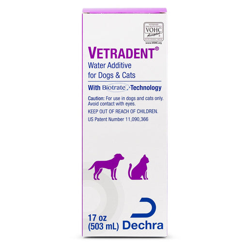 Vetradent Liquid Water Additive for Dogs & Cats, 17 oz - 018DP-53005 - 1