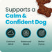 VetriScience Calm & Confident Peanut Butter-Flavored Calming Chews for Dogs, 120 Count - VS31 - Peanut Butter - 120 Chews - 4