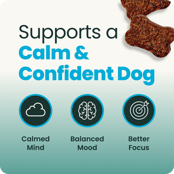VetriScience Composure Long Lasting Calm & Confident Chews for Dogs, Chicken, 90 Count - VS32 - Chicken - 90 Chews - 4