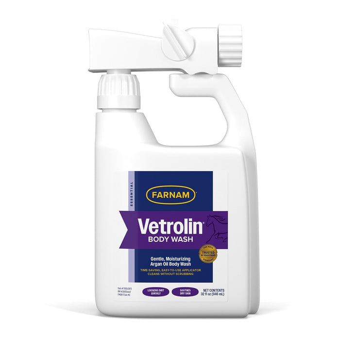 Vetrolin Body Wash for Horses, 32 oz - FAVK - 1