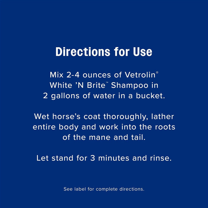 Vetrolin White 'N Brite Shampoo - FASC - 8