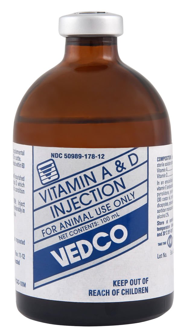 Injectable Ade Vitamin A-D Injectable by AgriLabs — Lambert Vet Supplies