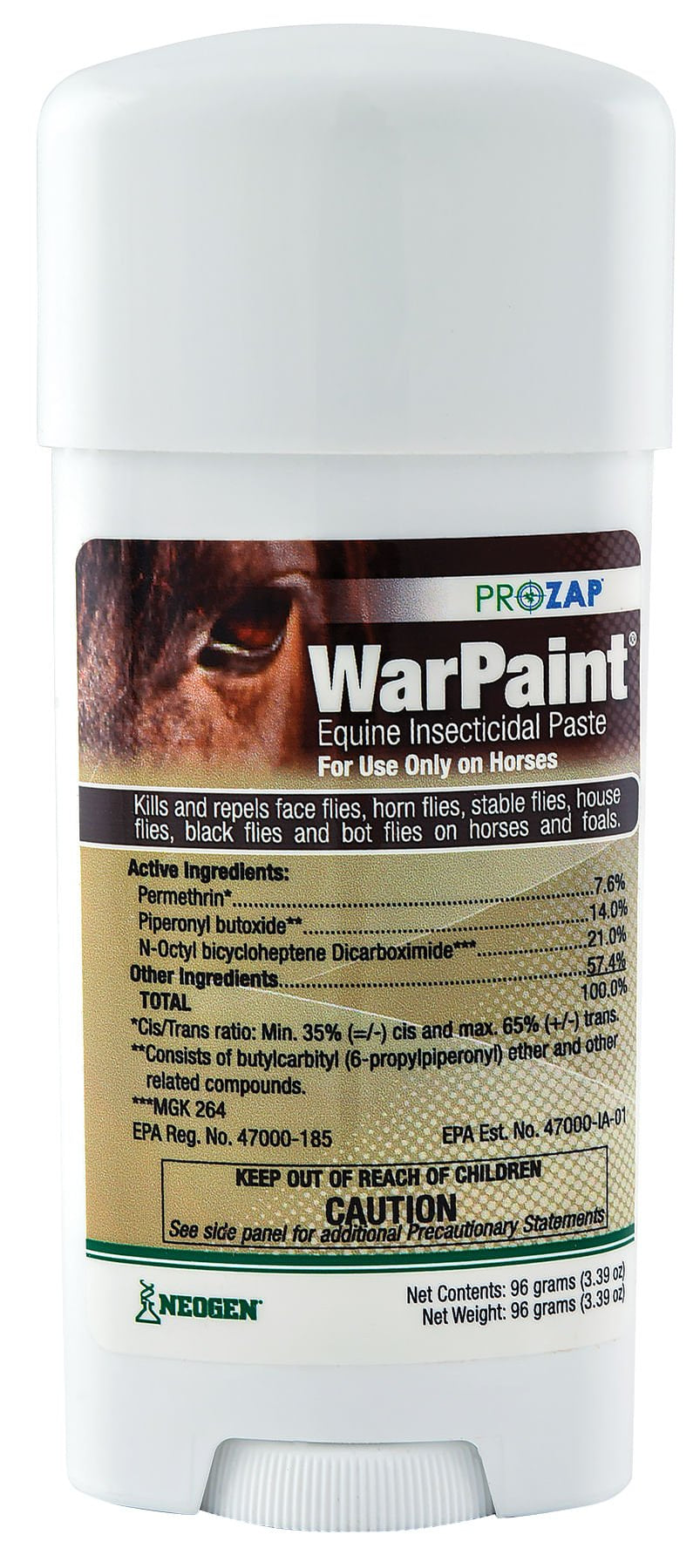 War Paint Horse Insecticidal Paste, 3.43 oz — Lambert Vet Supplies
