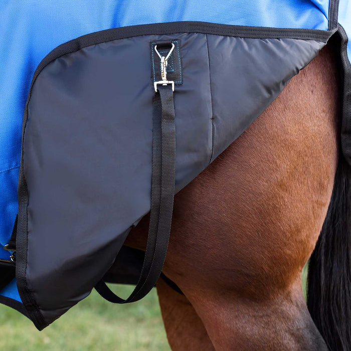 WeatherBeeta ComFiTec Original 1200D Waterproof Standard Neck Medium Weight Turnout Blanket for Horses, 220g - JOCAM - Red - 72" - 6