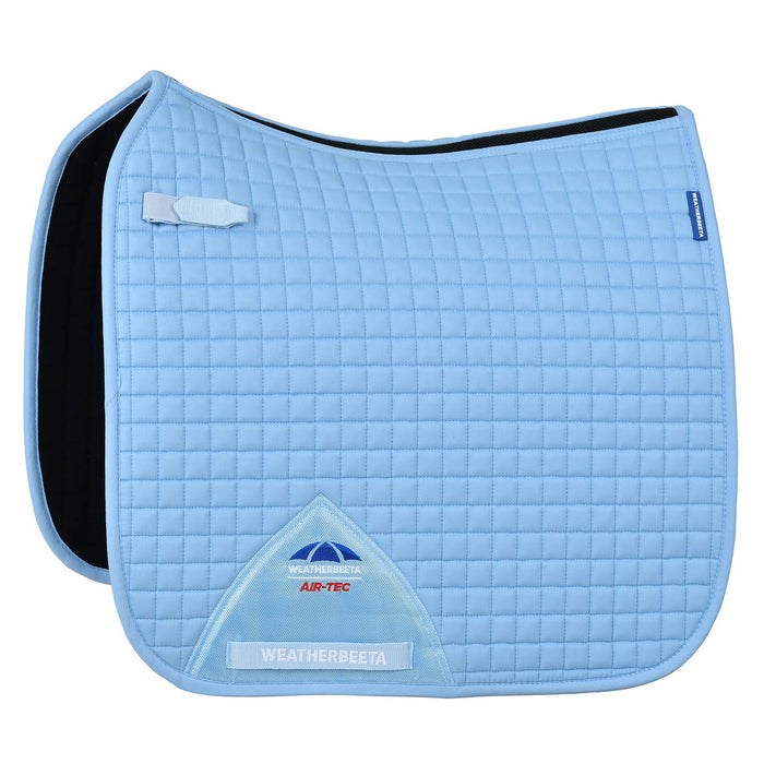 WeatherBeeta Prime Air - Tec Dressage Equine Saddle Pad for English Riding - KOAGK - Sky Blue - Large - 15